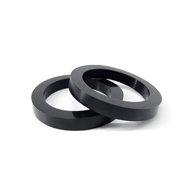 Черные прокладки плоских шайб FKM